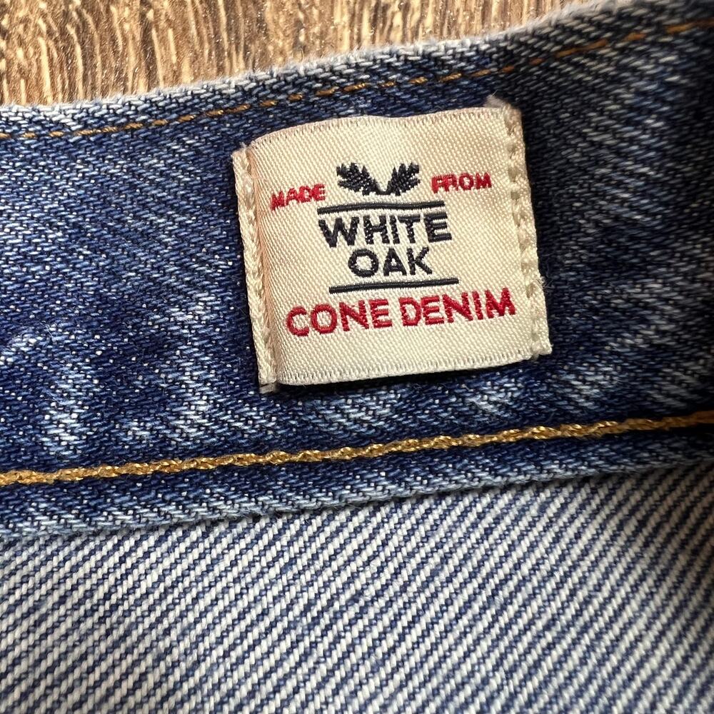Levi's 501s Skinny white oak cone denim Jeans Selvedge - Picture 7 of 11